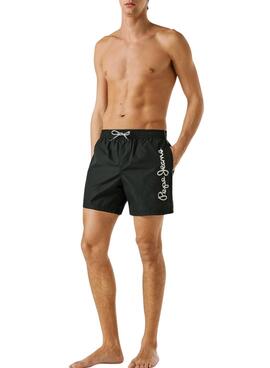 Maillot de bain Pepe Jeans Logo noir pour homme