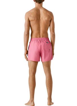 Maillot de bain Pepe Jeans Logo rose pour homme
