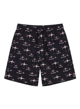 Maillot Project x Paris Starfield noir imprimé pour homme