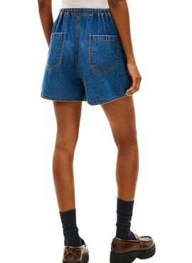 Shorts Tommy Jeans Chambray pour femme