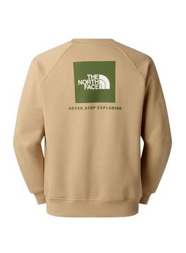 Sweatshirt The North Face Box beige pour homme