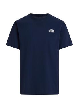 T-shirt The North Face Evo Box bleue pour homme