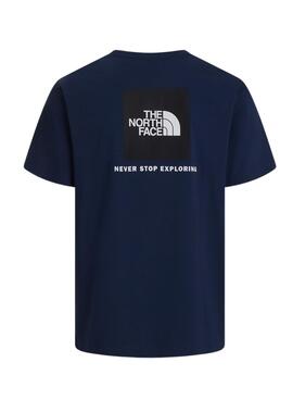 T-shirt The North Face Evo Box bleue pour homme