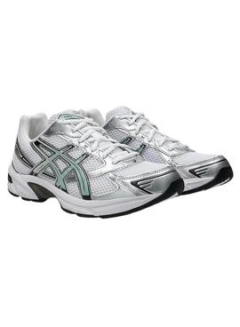 Sneakers Asics Gel 1130 blanc et turquoise pour femme