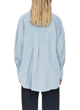 Chemise Only Zazima bleue pour femme