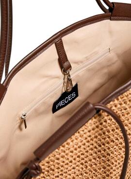 Sac Pieces Ballan Baga beige pour femme