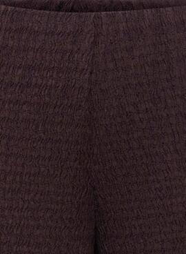 Jean Marron Only Ilse pour femme.