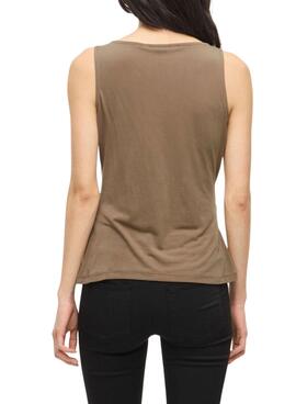 Top Vila Modala grillé pour femme