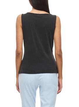Top noir Modala Top pour femme