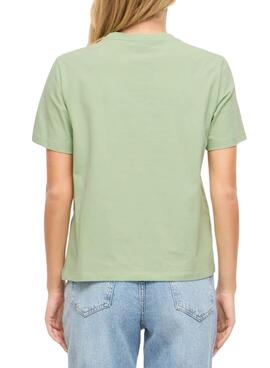 T-shirt Vila Nora vert pour femme