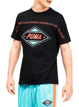 T-Shirt Puma LuXTG Noir Pour Homme