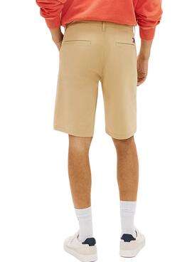 Bermuda Tommy Jeans Scanton beige pour homme