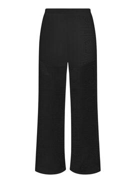 Pantalon Only Llian Lace noir pour femme
