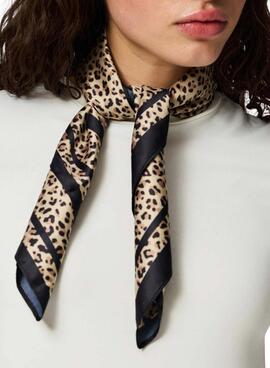 Mouchoir Pieces Bambi léopard pour femme