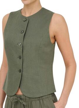 Veste Only Goa verte pour femme