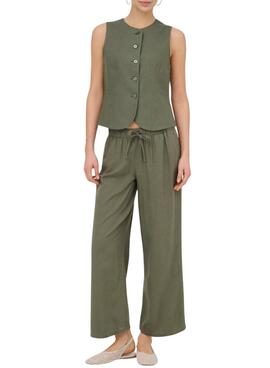 Veste Only Goa verte pour femme