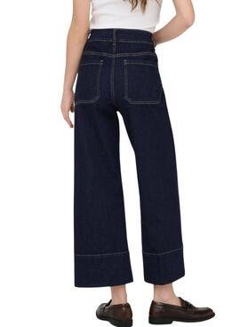 Jeans Only Madison en denim oscuro pour femme