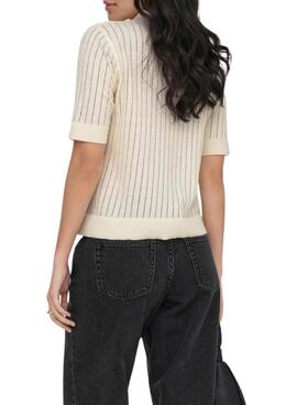 Polo Elma beige pour femme