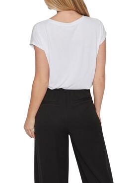 T-shirt Vila Vimodala blanc pour femme