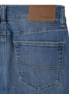 Short Pepe Jeans Cashed bleu moyen pour garçon