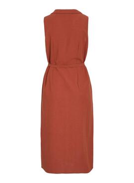 Robe Vila Viprisilla en terre cuite pour femme.