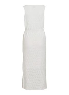 Robe blanche Vila Malina pour femme.
