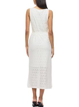 Robe blanche Vila Malina pour femme.