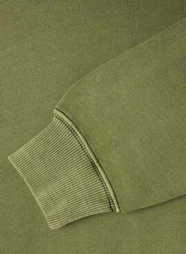 Sweatshirt Pepe Jeans William vert kaki pour garçon