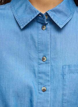 Robe en denim Vila Vinori pour femme