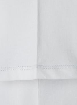 T-shirt Pepe Jeans Beckett logo blanc pour garçon