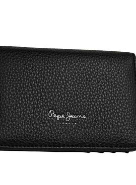 Portefeuille Pepe Jeans Tyler noir pour femme