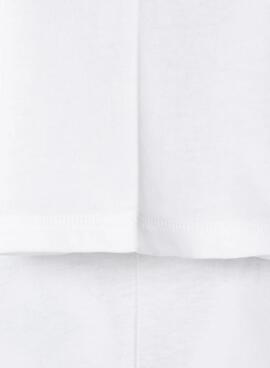 T-shirt Pepe Jeans Carter imprimé logo blanc pour enfant