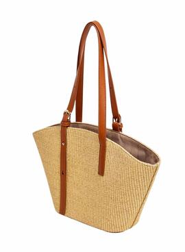 Sac à main Pepe Jeans Trudy beige pour femme