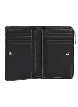 Portefeuille Tommy Hilfiger Monoplay Icon marron pour femme
