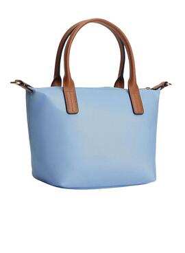 Sac à main Tommy Hilfiger Popette mini bleu pour femme