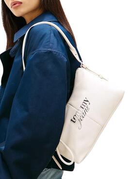 Sac à main Tommy Jeans Bold blanc pour femme