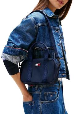 Sac à bandoulière Tommy Jeans Daily bleu pour femme