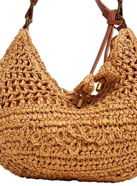 Sac à main Pepe Jeans Ziggy Balm en rafia pour femme