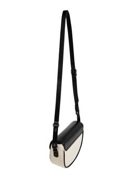 Sac à main Pepe Jeans Crisha blanc et noir pour femme