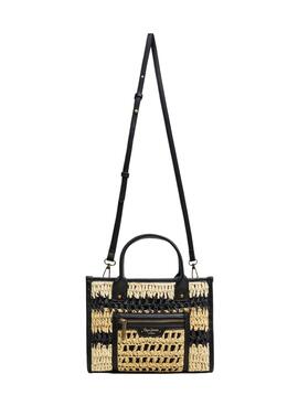 Sac Pepe Jeans Zadie beige et noir pour femme