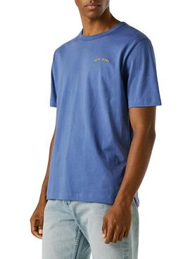 T-shirt Pepe Jeans Sion bleu pour homme