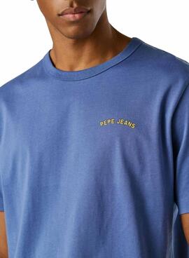 T-shirt Pepe Jeans Sion bleu pour homme