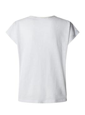 Maillot Pepe Jeans Mila blanc pour femme