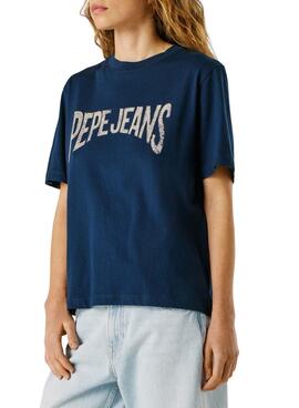 Maillot Pepe Jeans Maca bleu pour femme