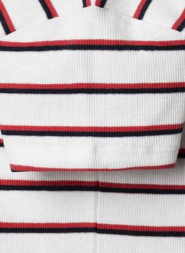 T-shirt Pepe Jeans Angy à rayures pour fille