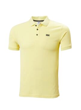 Polo Helly Hansen Driftline jaune pour homme