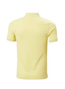Polo Helly Hansen Driftline jaune pour homme
