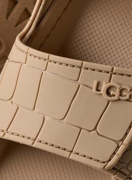 Sandales UGG GoldenGlow estampées toastées pour femme