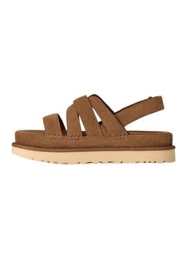 Sandales UGG Goldenstar en châtaigne pour femmes