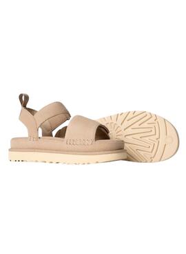 Sandales UGG Goldenstar beige pour femme